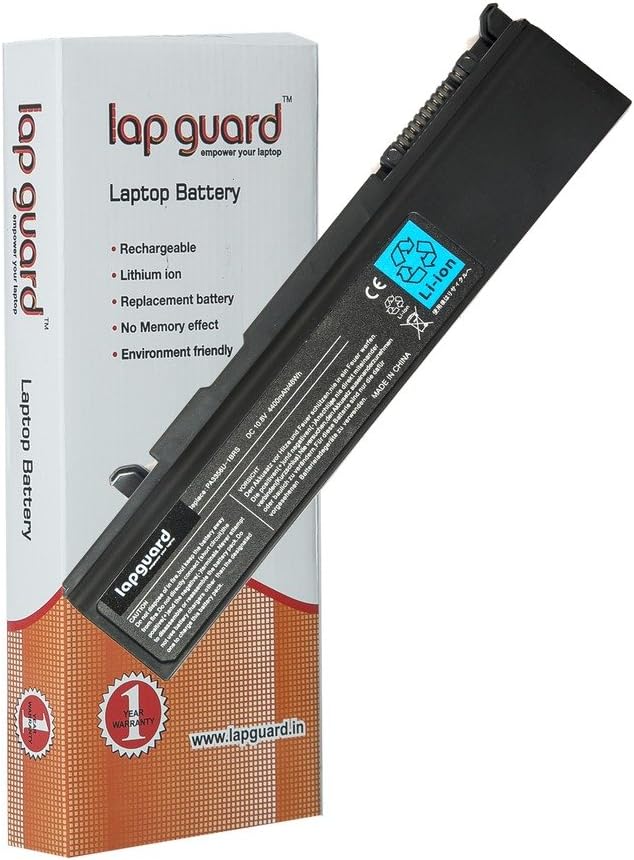Lapguard 6 Cell Laptop Battery for Toshiba Tecra S5-11S Black (LGBTT3356BLK06)