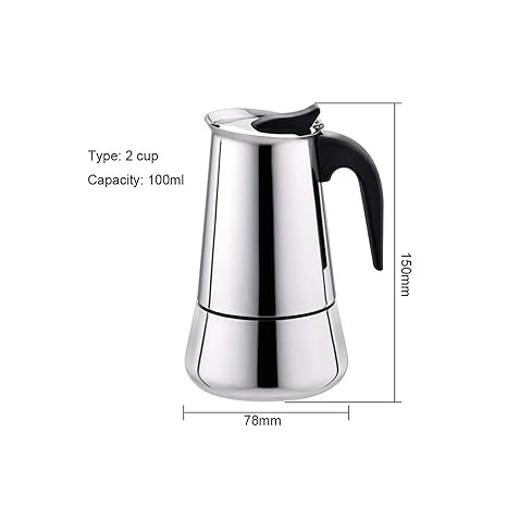  Coffee Pot Stainless Steel Kettle Coffee Maker