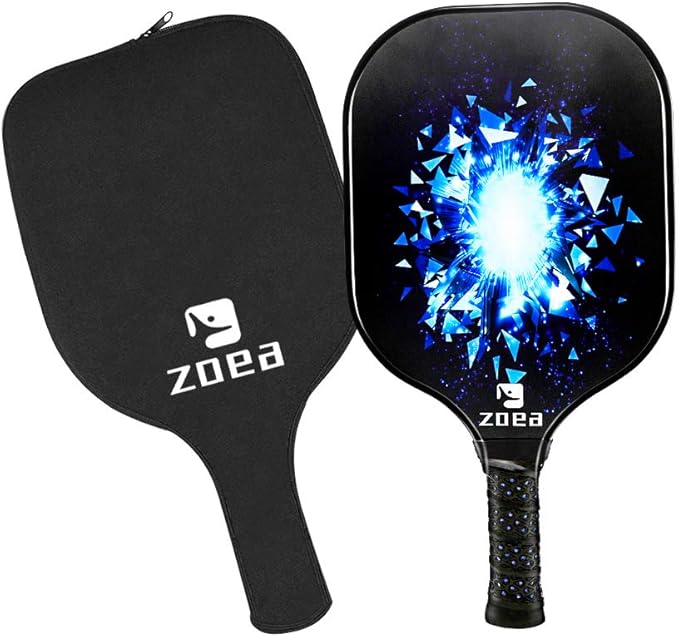 ZOEA Pickleball Paddle, Graphite Pickleball Racket With Carbon Fiber