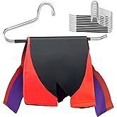 Ultra Heavy Duty Hanger, Shorty Wetsuit-Hanger 10 Packs, Hanger for Wetsuit, Motorcycle Suit, Winter Coast, Marine Dress, Life Jackets, Cycling Clothes (Extended Wide: 16.5 inches)