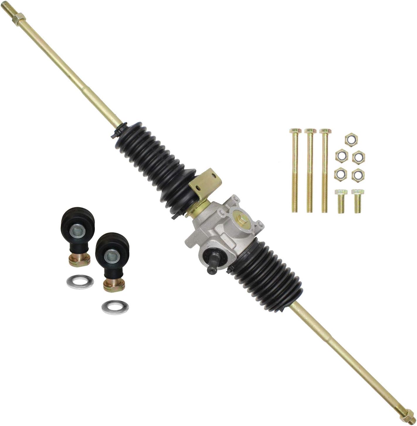 Caltric Rack And Pinion W/Tie Rod Ends Polaris Ranger Crew