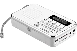 L-938 FM Radio Portable Digital Stereo Speaker MP3 Audio Player with High Fidelity Sound 3W Output 5 Inch Display Screen Supp