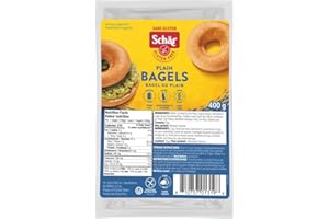 Schar Gluten Free Plain Bagel 400g (Pack of 1)