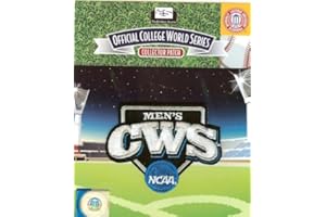 Emblem Source NCAA Men's College Baseball World Series Patch Authentic Official Jersey Logo
