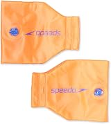 Speedo Unisex Inflatable Swimming Armbands Learn to Swim Orange 2-6 yrs view 2