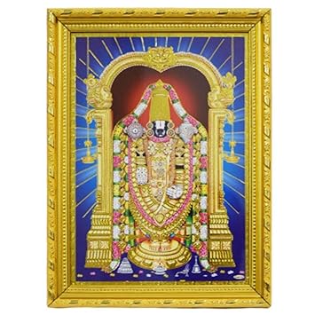 Buy Puja N Pujari God Photo Frames Lord Tirupati Balaji