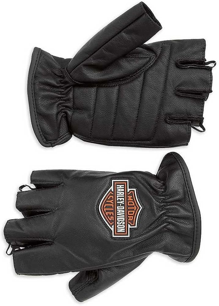 harley davidson half finger gloves