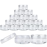 (Quantity: 25 Pieces) Beauticom 5G/5ML Round Clear