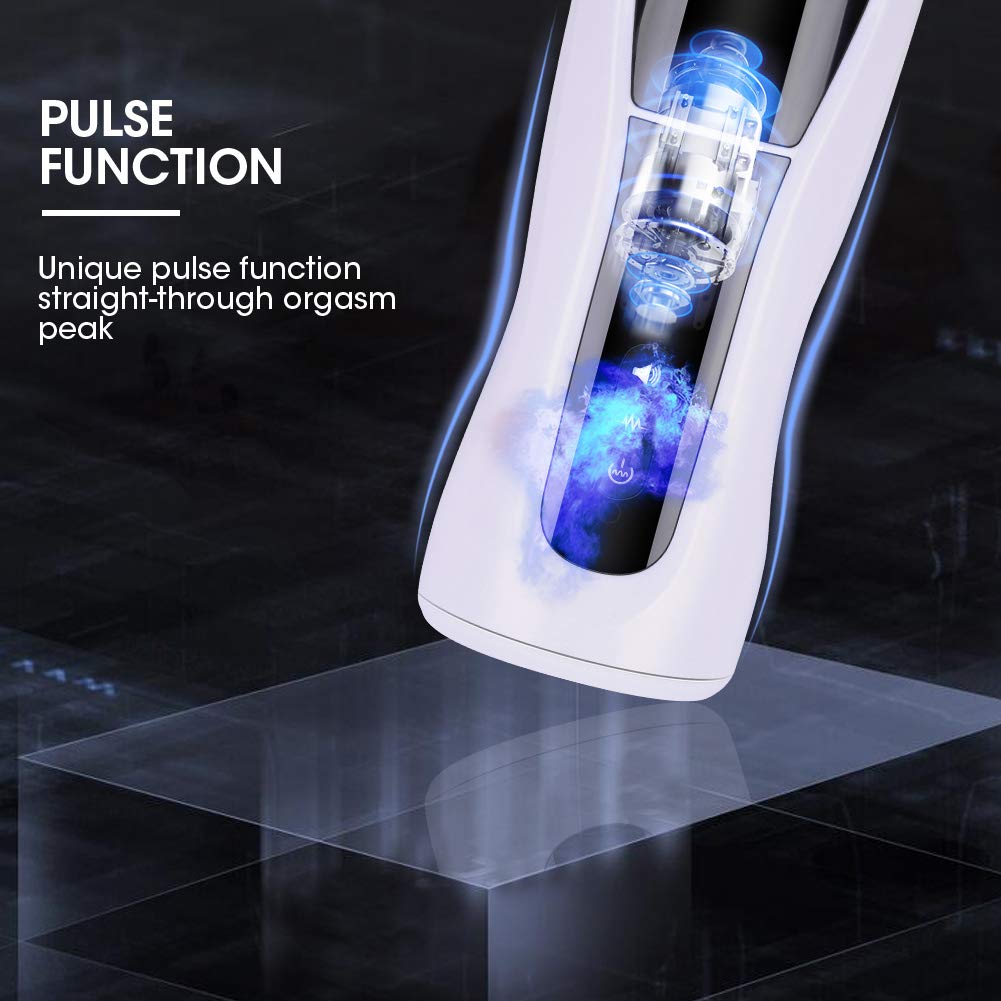 Aorgasms 6-in-1 Automatische Teleskopfunktion Silikonmassagegerät mit 7 Vibrationsmodus hat eine Impulsfunktion