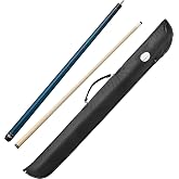 Viper Elite Series Blue Unwrapped Cue and Casemaster Cono Case, Muti