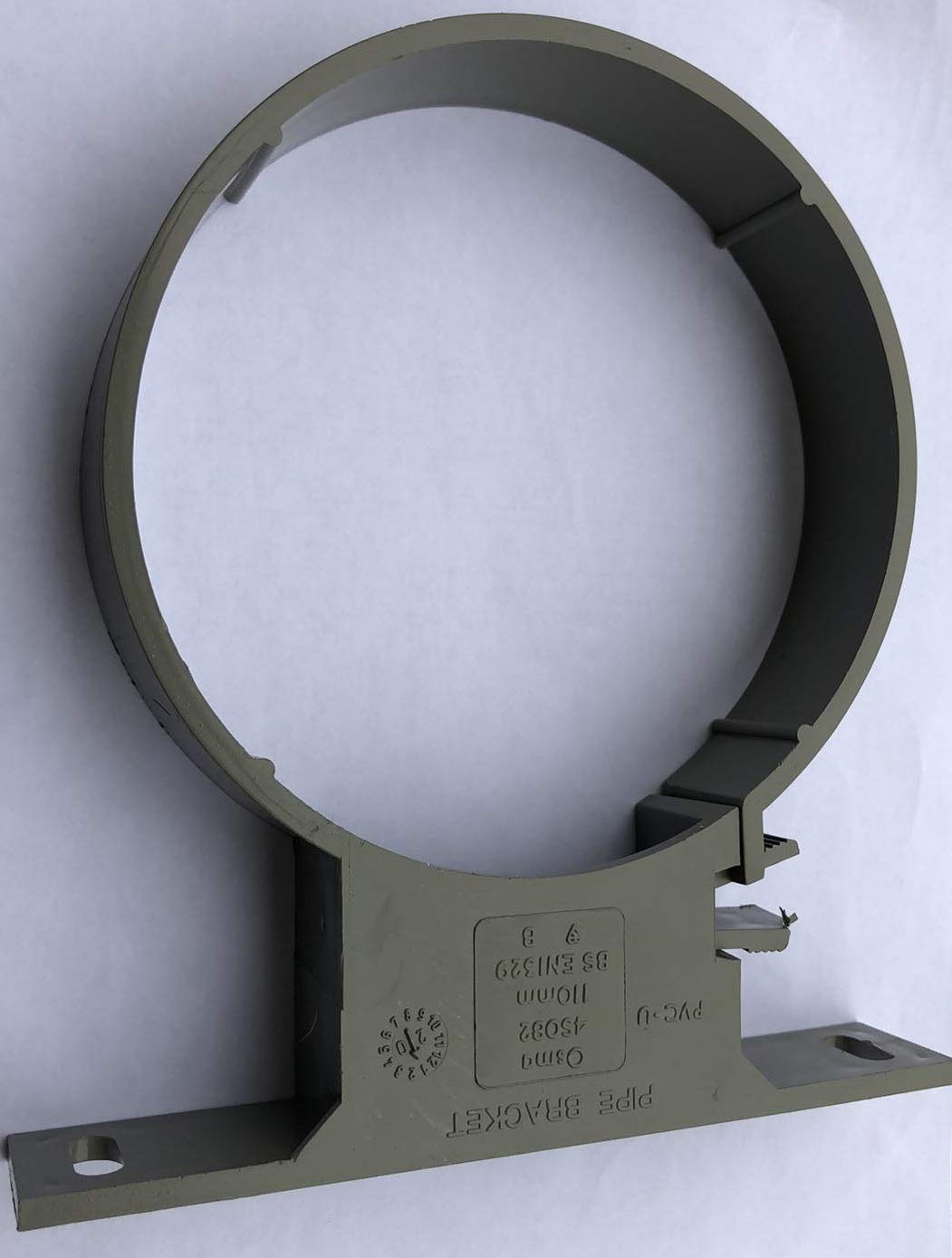 Wavin OSMA 4S082E Olive Grey110mm Soil Pipe Bracket Olive