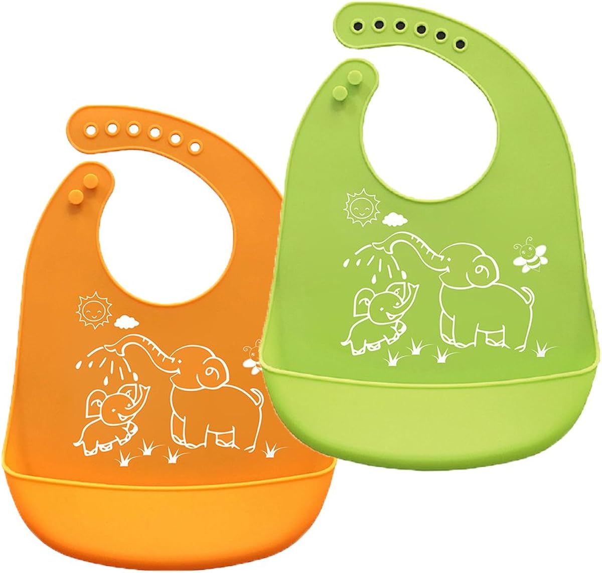 plastic baby bibs