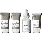 The Ordinary Pore Control Collection - Skin Care Bundle Set for Congested Skin - Salicylic Acid 2% Masque, Niacinamide 10% + Zinc 1%, Squalane Cleanser, Natural Moisturizing Factors + HA