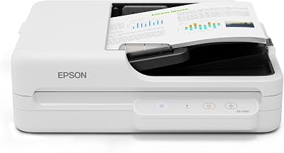 Epson WorkForce DS-1730 Compact Flatbed Scanner with ADF 60-Sheet Capacity
