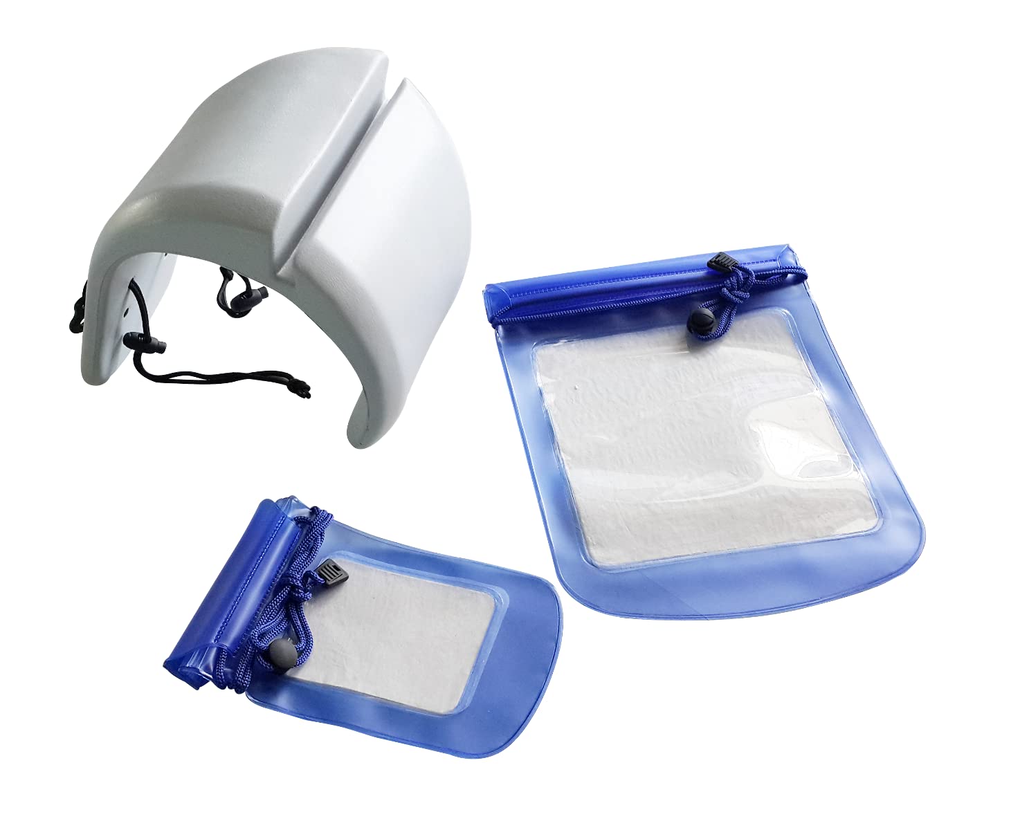 SHATCHI Inflatable Waterproof PVC Cushions/Canopy/Footbath/Ozone Generator/Drink Storage/Lamp Fits Most Spas Accessories for MSpa Hot Tubs, Light Grey