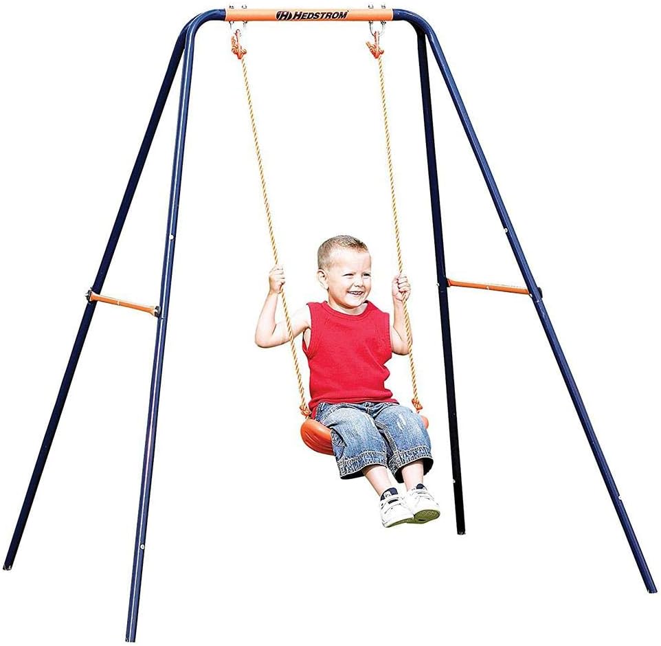 43 * 17 * 4cm Wooden Garden Swing Kids Hanging Seat Toys With Adjustable Ropes Indoor Outdoor Toys Rainbow Curved Board Swing Chair