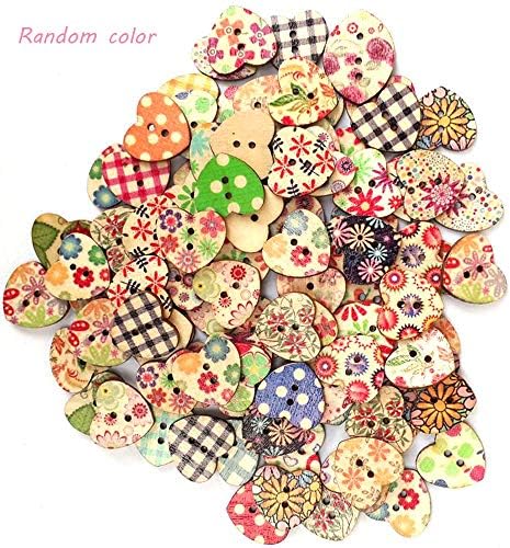 Craft buttons with painted and stitched designs, priced at $4.99.