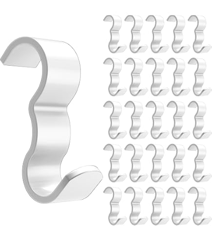 Lovelysp Picture Rail Hangers - 12 Pack, Steel Molding Hooks For Hanging Art Without Nails