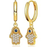 Gold Dainty Huggie Hoop Earrings for Women 18K Real Gold Plated Cuff Earrings Small Cubic Zirconia Hoop Earrings for Men Hypoallergenic Cartilage Ear Jewelry for Women