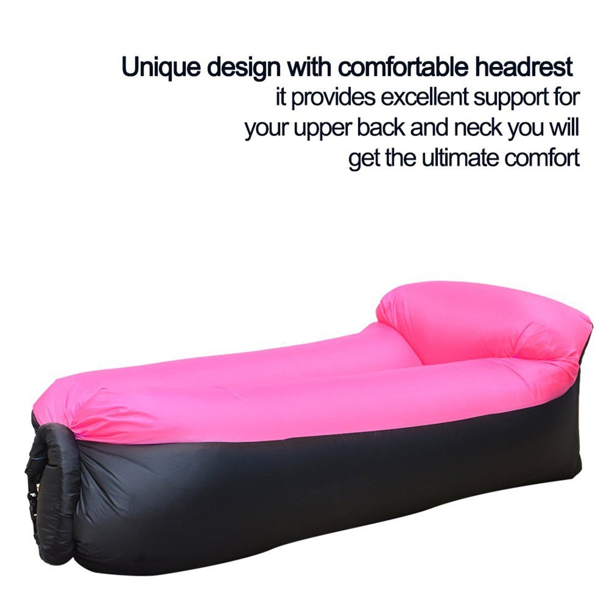 FainFun Divano Lettino da Spiaggia Gonfiabile, 200 * 70cm Sedia Gonfiabile Spiaggia, Sdraio Gonfiabile ad Aria, Poltrona Gonfiabile da Esterno, per Campeggio, Feste in Piscina (Arancione FainFun Divano Lettino da Spiaggia Gonfiabile, 200 * 70cm Sedia Gonfiabile Spiaggia, Sdraio Gonfiabile ad Aria, Poltrona Gonfiabile da Esterno, per Campeggio, Feste in Piscina (Arancione