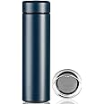 PARACITY Insulated Water Bottle,17 oz Stainless Steel Thermo, Double Wall Vacuum Water Bottle, Metal Water Bottle Keeps Hot for 12 Hrs, Cold for 24 Hrs, for Coffee, Drinks