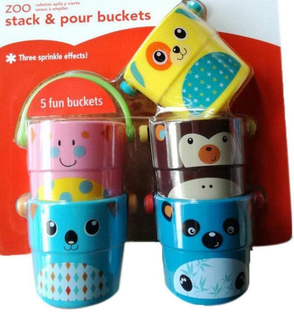 Cuitan 5 Pcs Set Bebe Enfants Douche Bain Jouets For Seau Baignade Eau Pulverisation Outil Mignon Ecoulement Tasse Style Bebe Jouet For Enfant Pour Enfants Filles Garcons Eveil Et Jouets Bebe