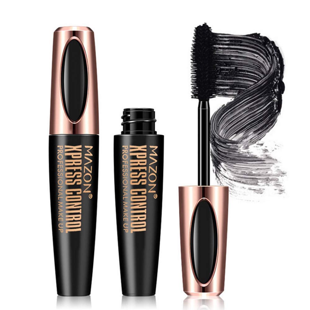 Mascara Clearance, 4D Fiber Mascara Long Black Lash Eyelash Extension Waterproof Eye Makeup Tool by Little Story