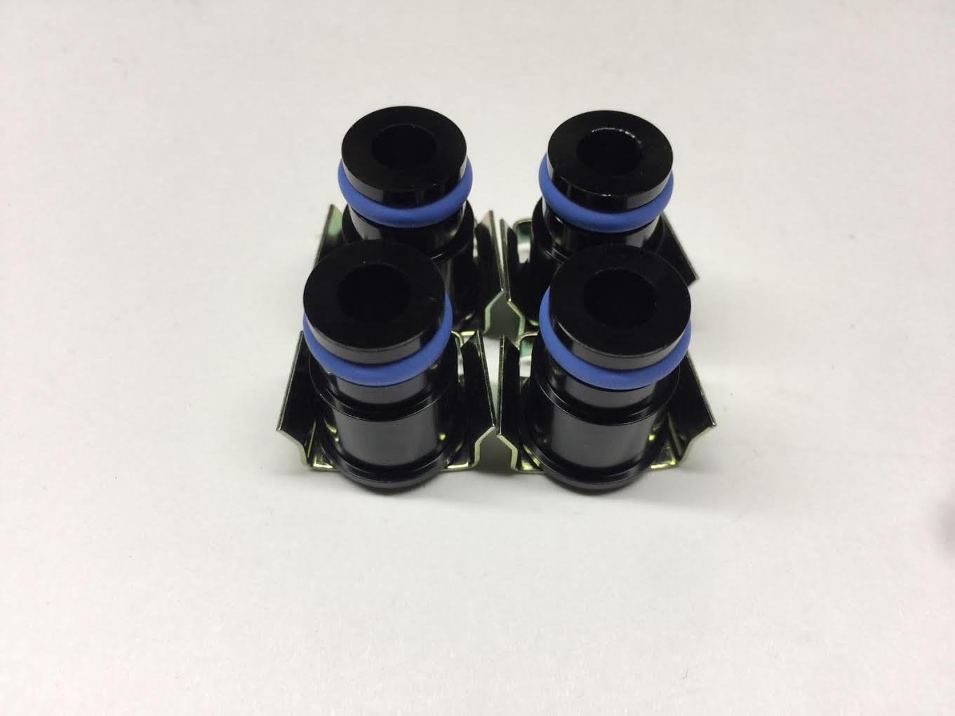 11mm 1/2" long fuel injector top hats extenders (6) Automotive