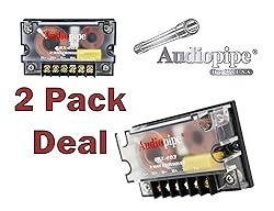 300 Watts 2 Way Crossover - (2 Pack) Passive Car