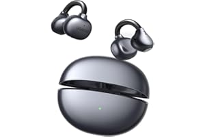 UGREEN ClipBuds Open-Ear Wireless Headphones Bluetooth 6.0 with 4 Mic Clear Call 12mm Diaphragm, Earbuds Clip on Earphones 30