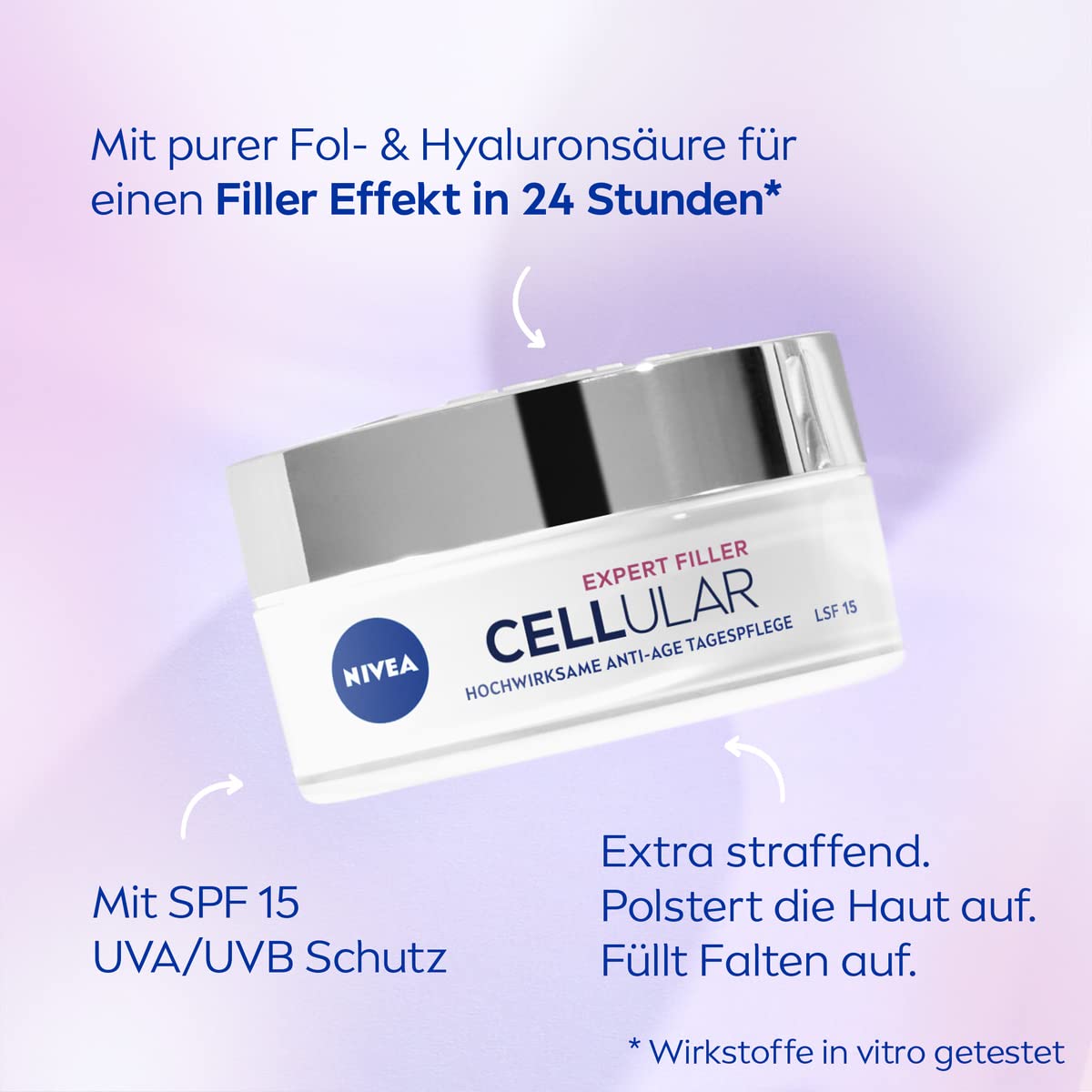 NIVEA Cellular Expert Filler Hochwirksame Anti-Age Tagespflege LSF15 2