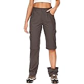 Women's Hiking Pants Convertible Quick Dry Lightweight Zip Off Fishing Travel Safari Pants
