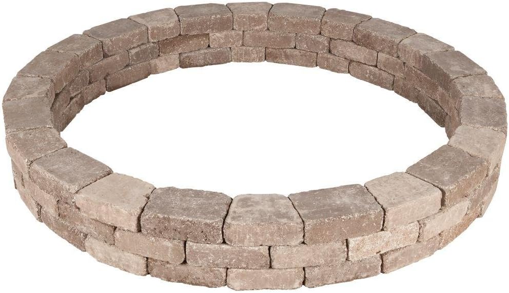 Pavestone RumbleStone 79.3 in. x 10.5 in. Tree Ring Kit in Cafe