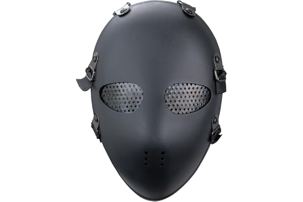 NECHARI mesh tactical military full face airsoft mask
