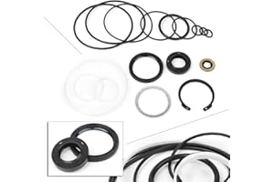 Newsmarts Auto Power Steering Gear Box Shaft Seal Repair Kit for Toyota Land Cruiser 80/105 Series FJ80 FZJ80 HZJ80 HDJ80 FZJ105 HZJ105