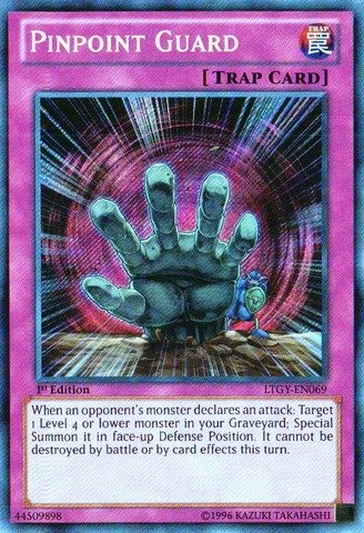 Yu-Gi-Oh! - Pinpoint Guard (LTGY-EN069) - Lord of the Tachyon Galaxy - 1st Edition - Secret Rare