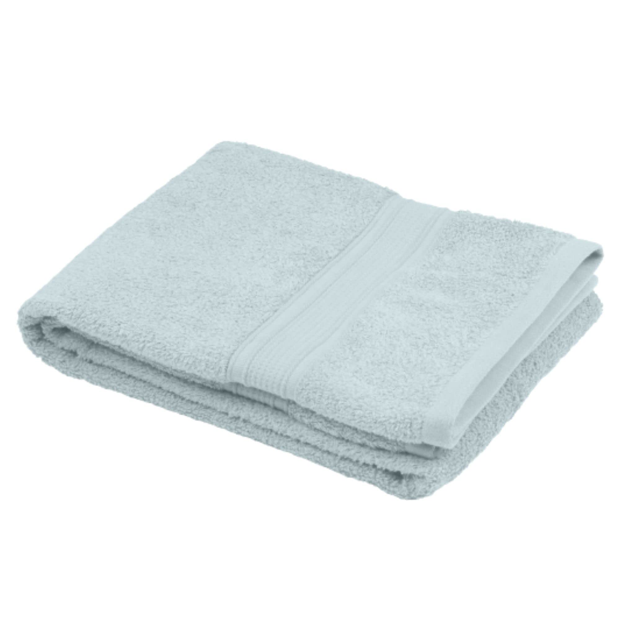Stof - Bath Towel - Size 70 x 140 cm - 100% Organic Cotton - Sky Colour - Lagoon Model - Bath Linen - Wash at 40 cm
