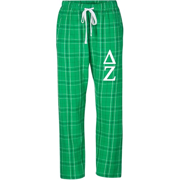 Kappa Delta Flannel Pajama Pants (S (2-6)) at Amazon Women's