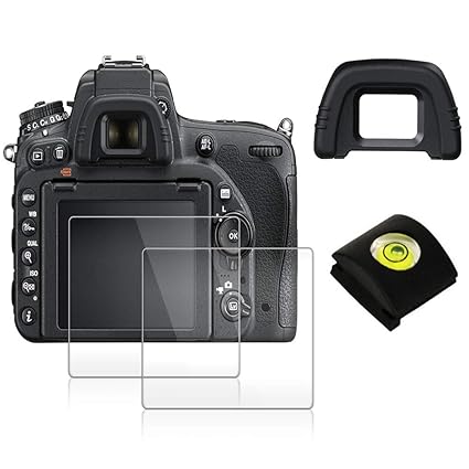 Protector de Pantalla de Cristal Templado para cámara + Visor ...