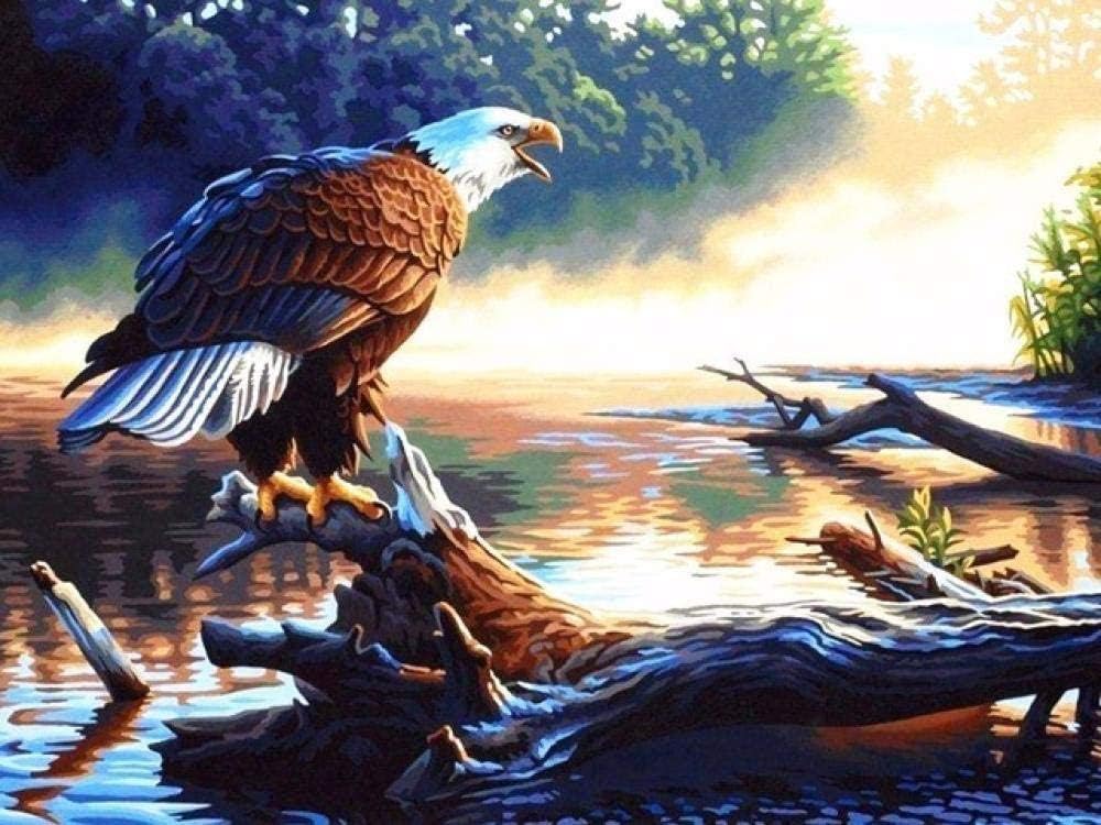 YGYGYG Jigsaw Puzzle 1000 Pieces Eagle Wooden Jigsaw Puzzle for Adults