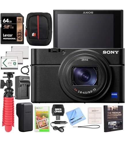 Amazon.com : Sony Cyber-Shot RX100 VII Premium Compact Camera 1.0