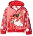 Disney Girls' Elena of Avalor Hoodie with Printed Sleeve