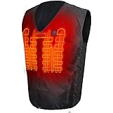 Gerbing 7V Rechargeable Battery Unisex Heated Vest Liner – Electric Vest for Winter Hiking, Motorcycle, Hunting, Working