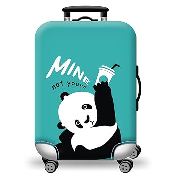 Dwayne C Fabric Covered Printed Luggage Protective Cover Travel Accessories Waterproof Suitcases Style 30