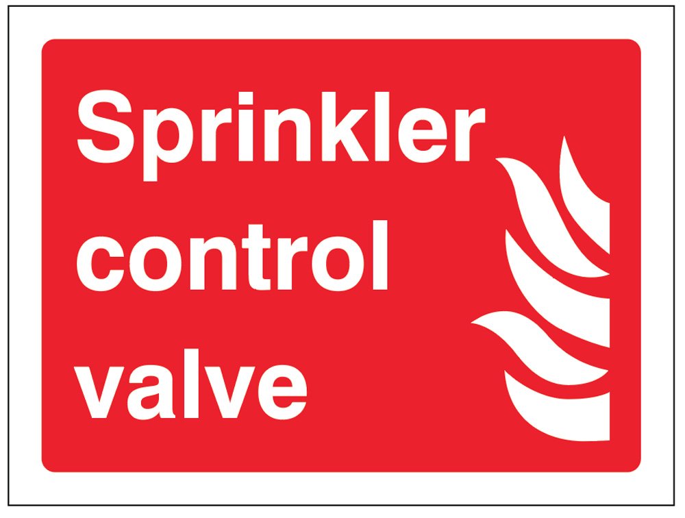 Caledonia Signs 11447E Sprinkler control valve