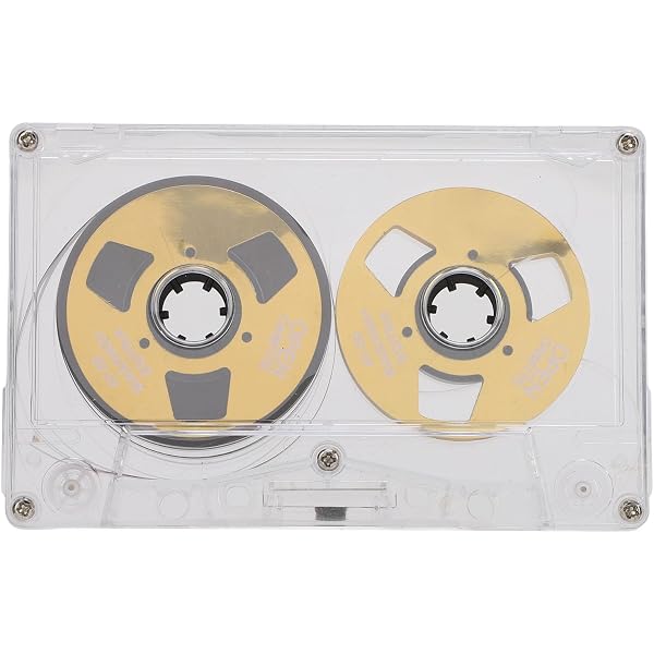 Cinta De Cassette Vacía De 55 Minutos - Disco De Metal Abierto, Doble Cara, Pequeña Y Portátil, Para Grabación De Voz O Música