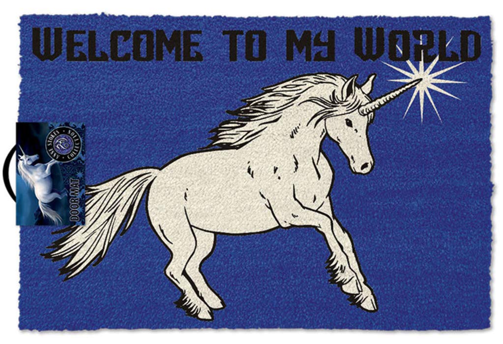 Anne Stokes Welcome to My World Doormat, Multi-Colour, 40 x 60 cm