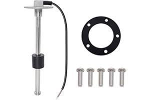 OXCANO 240-33 ohms 9"(225mm) Fuel Sending Unit Marine Boat Gas Tank Sender Fuel Gauge Sending Unit Sensor for Truck Car Fuel 