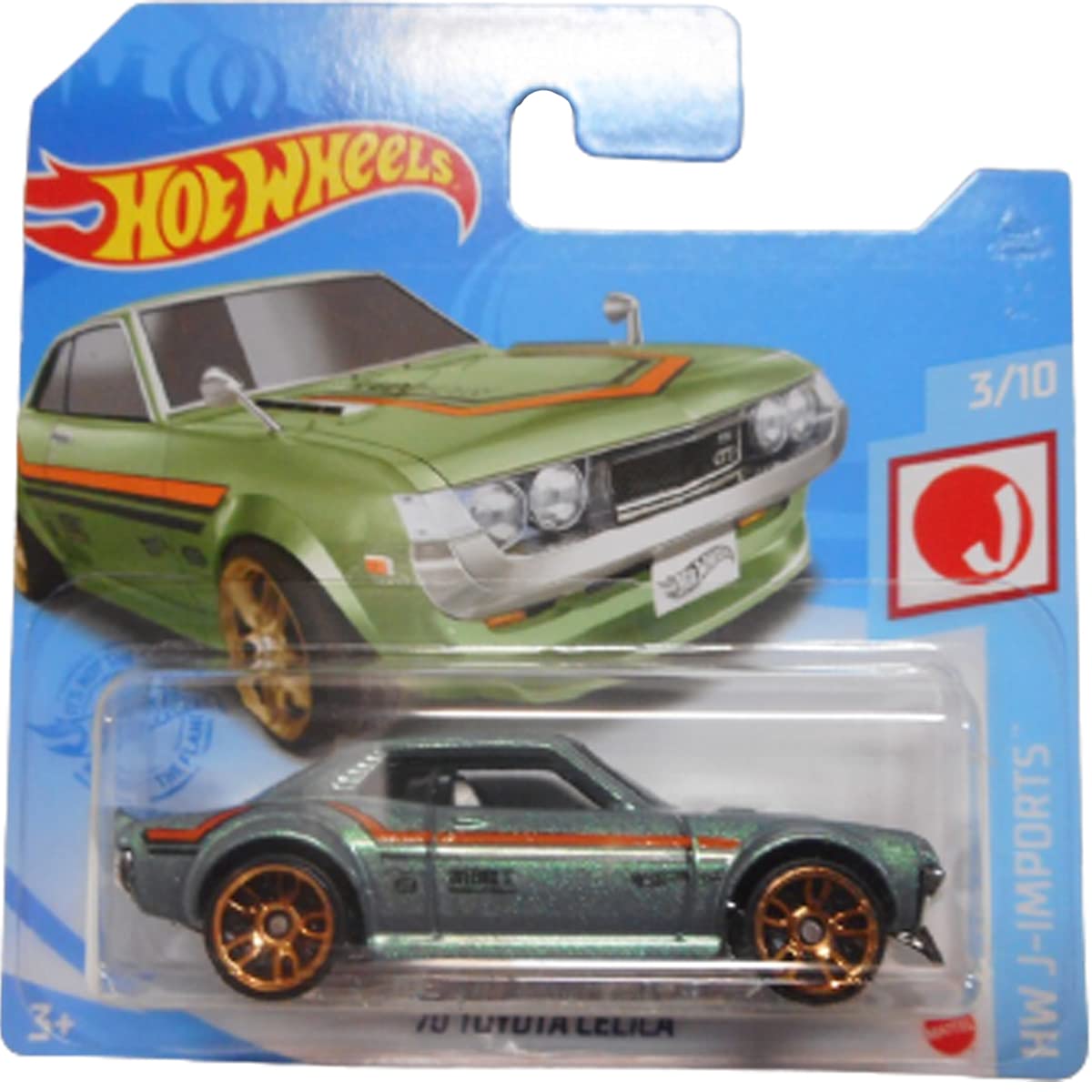 Hot Wheels '70 Toyota Celica HW J-Impostors 3/10 2021 (151/250) Short Card