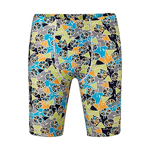 DEVOROPA Boys' Swim Jammers Youth Competitive Swim Team Suit Quick Dry